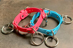 Clasic 1 inch wide 3 ring collar